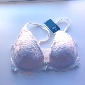 HM NWT White Lace Bra 32D
